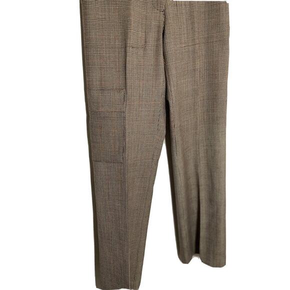 Vtg Lilly Pulitzer Wool Blend Houndstooth Trousers Pants Size 2 Light‎ Academia - Picture 4 of 11